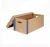 Import New Style Big Brown Corrugated Paper File Storage Carton Box from China