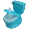 New Style Plastic potty training seat with music realistic potty training toilet for home use potty training toilet
