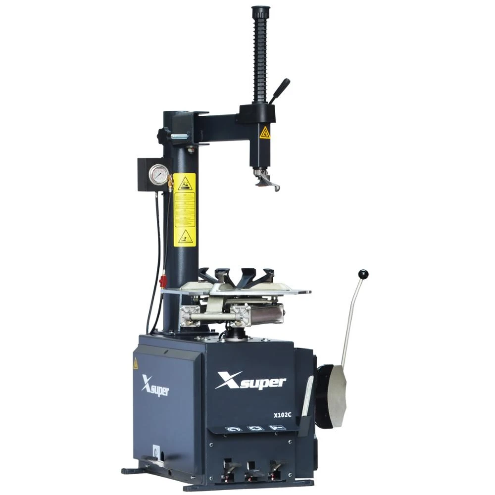 New Tire Changer X102 semi-auto tyre changer with side-swing arm ce &amp; tuv approval