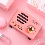 New Trending Various Colors Option Mini Small Wireless Speaker Cute Creative Gift Portable Radio Card Mobile Phone Small Stereo