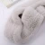 Import New Winter Womens Genuine Real Rex Rabbit Fur Hand Knitted Scarf Scarfs Cowl Ring Scarves Wraps Snood Street Fashion from China