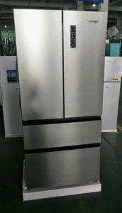 No frost Large capacity french door stainless steel refrigerator