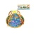 non-toxic plastic round shape twist changing baby play mat