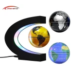 Novelty Home Office Shop Bar Decor levitating globes the glowing globe AC 12V 1000mA