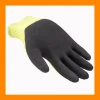 Nylon and Glass Fibre with Black Sandy Finished Nitrile Safety Glove Conforms to EN388 (4543) Cut Level 5