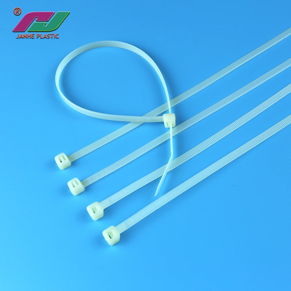 Nylon cable tie 100mm white self-locking cable tie mounts wire zip ties zip nylon strip fastener