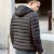 Import nylon down feather fully padded jacket men puffer jacket from China