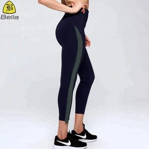 Nylon spandex dry fit workout tight women yoga pants leggings