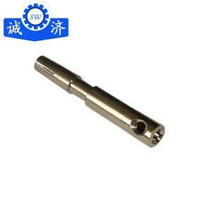 OEM CNC machining brass connector in low quantity and high quality