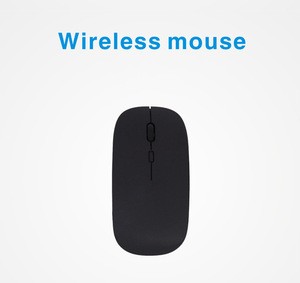 OEM factory basic simply good quality chocolate wireless keyboard and mouse combo set