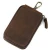 Import OEM Genuine Cow Leather Car Key Holder Wallets Housekeeper Card Zipper Case Keys Organizer for men from China