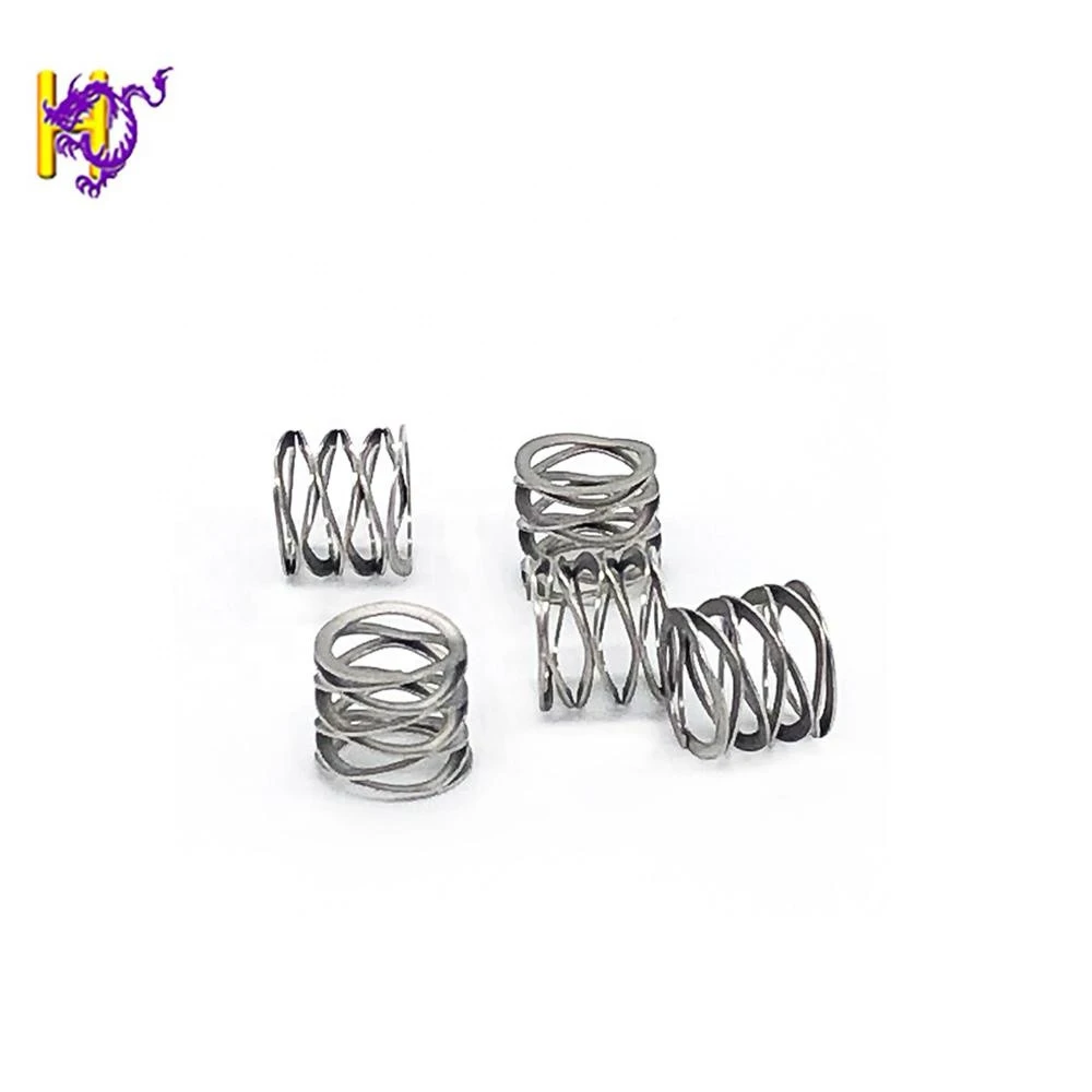 OEM  High Precision Stainless Steel SUS304 Shaped Wire Coil Wave Washer Spring Rotation Spring For Industry
