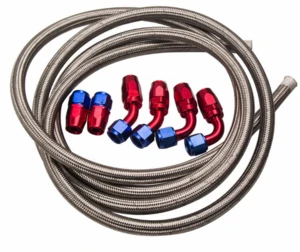 Oil Fuel Gas Flexible cooler Hose Stainless Steel Braided