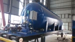 oilfied oil tank skid for oil drilling project