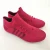 Import one time forming sport casual shoes upper with fur from China