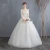 Import or30002a 2018 new style bride lace word shoulder long sleeve Korean style thin neat wedding dress wholesale from China