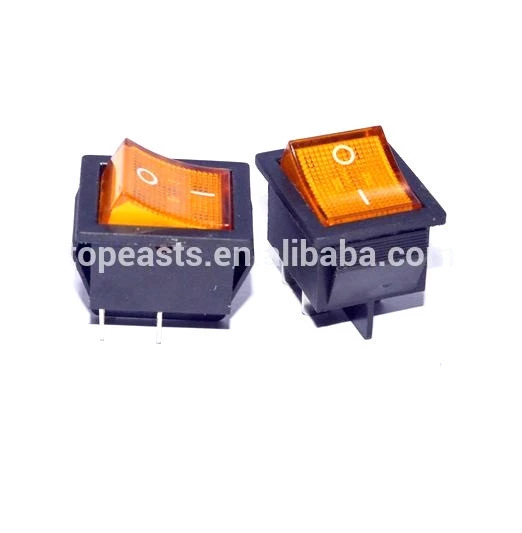Buy Orange Color Cover On-off Rocker Switch With Neon Lamp Boat Rocker ...