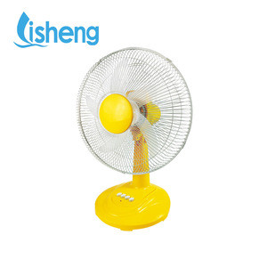 Oriental good quality 16 inch solar rechargeable table fans with lithium battery