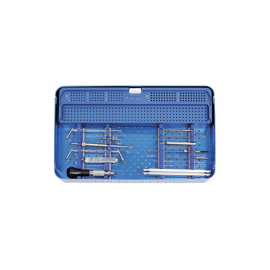 Orthopedic Surgical Instruments 1.6/2.4/3.2/4.0 Locking Plate Instrument Kit for Veterinary Surgery