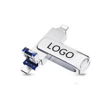 Otg Usb Flash Drives 128gb 64gb 3 In 1 Iflash Usb Drives Usb External Flash Drive