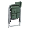 outdoor camping aluminium director chair with side table attached M306