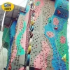 Outdoor kids or adult rock climbing wall frame