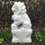 Import Outdoor Life Size Chinese Hand Carved Natural Stone Marble Granite Lion statues Sculpture For Sale from China