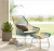 Import Outdoor patio furniture modern style garden set rattan ottoman stool from China