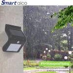 Outdoor Solar Sensor Garden Fence Park Lawn Lamp