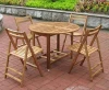 outdoor wood foldable dinning set - high quality furniture - made in vietnam garden furniture
