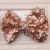 Import Party Festival Baby Girls Sparkling Bowknot Hairpin Bling Sparkle Glitter Sequins Hair Bows Hair Clips Hairgrips for Kids Girls from China