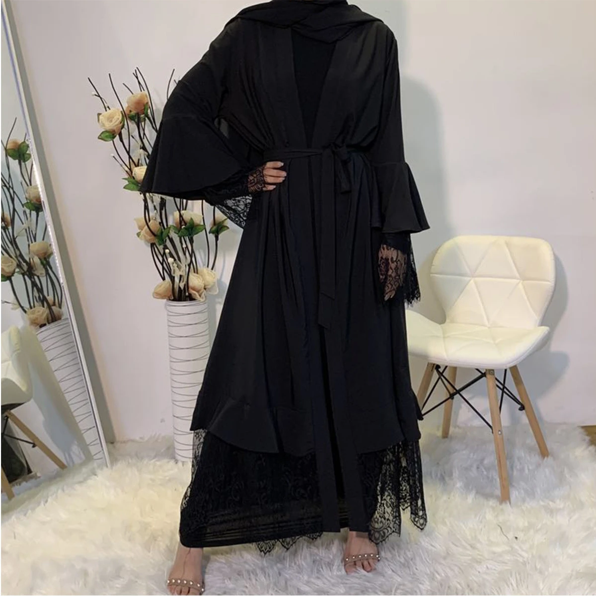 PE1690# Pakistan karachi wholesale kimono egypt dubai pictures islamic lace fashion abaya muslim dresses 2020