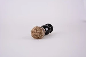 Perfecto 100% Pure Badger Shaving Brush With Black Handle-Engineered to deliver the Best Shave of Your Life!!!