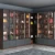 Import Personal custom Wooden cabinet BookShelf With Glass Doors for Household from China