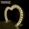 Personalized giant heart arch stand festive & party supplies lighted wedding arches
