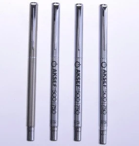 personalized logo metal fountain pen,high grade signature metal ink pen
