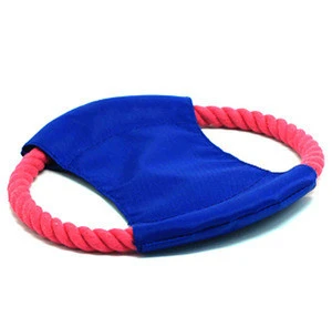 Pet Toy Interactive Durable Cotton Rope FLYING Dog Rope Biting Resistant Toy