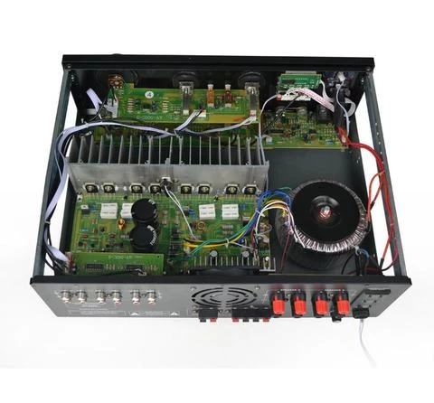 Philippines PROMAC AV-735 audio dj powerful amplifier with USB/SD/color box