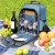 Import Picnic Backpack Bag for 4 Person with Cooler Bag  Compartment  Detachable Bottle/Wine Holder with  Fleece Blanket from China