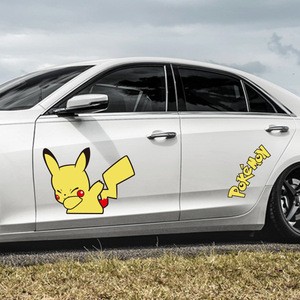 Pikachu hip hop cute car door sticker