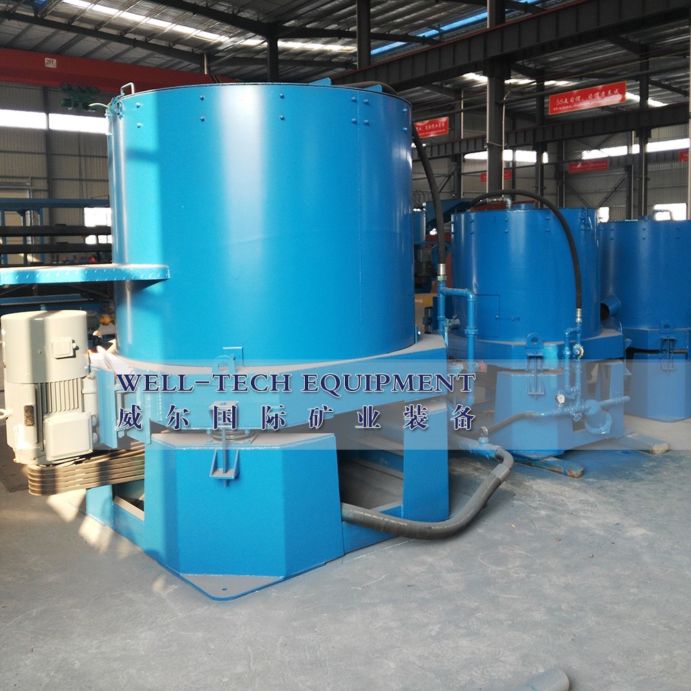 Placer sand gold centrifuge concentrator for small