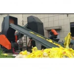 Plastic Bottle Film Pipe Purging Scrap Preform Waste Recycling Machine Crushing Washing Line Shredder Crusher