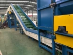 Plastic bottles recycle polyester staple fiber making price plastic pet bottle washing recycling machine