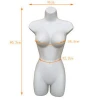 Plastic Mannequin/ Body form with Big Breast(P119-02-White)