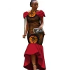 plus size women clothing Maxi Dress Dashiki african summer dress for women in african clothing party long dress 4xl other WY3008