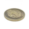 Popular Designer Souvenir Luxury  Antique Brass Plated Commemorative Old Coin
