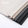 Popular jacquard wool nylon striped knit fiber spandex polyester fabric price per meter