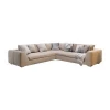 Popular Large U shape Smart Slipcover wooden Sofa Set Furniture