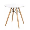 popular White Round Restaurant Table Outdoor Dining Table TC62-1