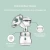 Import Portable Eco-friendly Lactation Period Moms Electric Double Milk Breast Pump from China